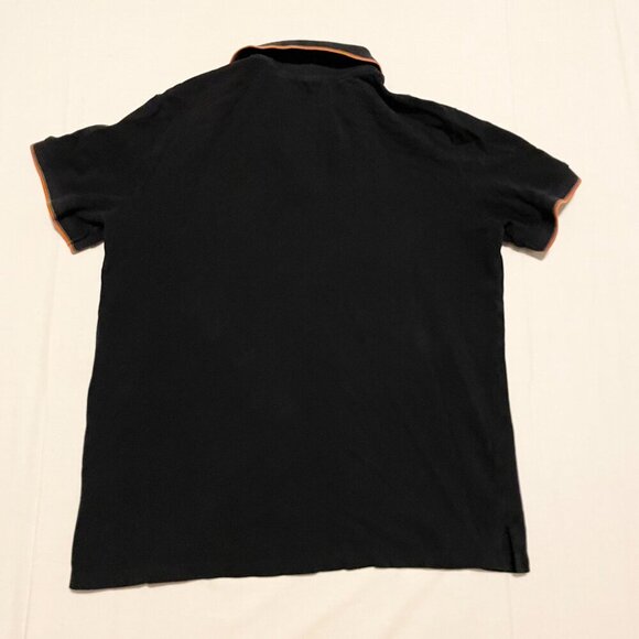 Armani Exchange Black Polo Shirt Short Sleeve Size L - Picture 12 of 16